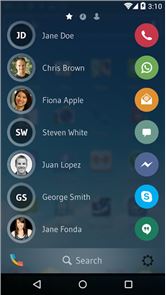 Contacts Phone Dialer: drupe image