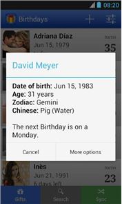 Birthdays for Android image