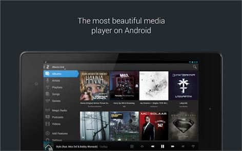 doubleTwist Music Player, Sync image