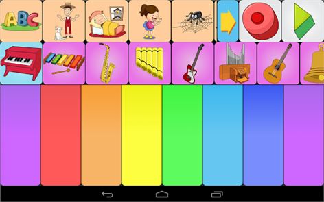 Kids piano app image