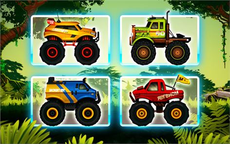 Jungle Monster Truck Kids Race image