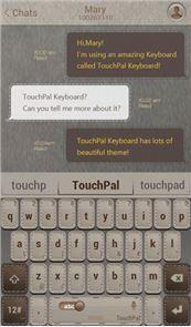 TouchPal Leather Theme image