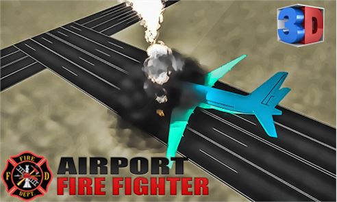911 Airport Fire Rescue 3D image