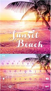 Sunset Beach Kika Keyboard image