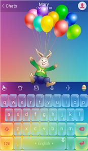 TouchPal Easter Egg Rainbow image