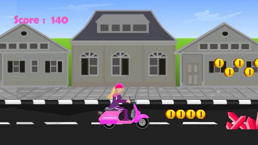 Miss Barbie Scooter Ride image
