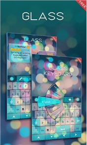 Free Z Glass GO Keyboard Theme image