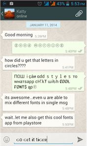 Cool Fonts for Whatsapp & SMS image