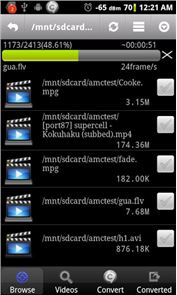Imagen de Android del convertidor de vídeo