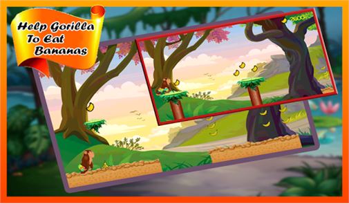 Gorilla Run - Jungle Game image