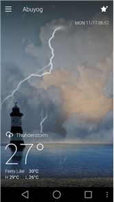 Classic GO Weather Background image