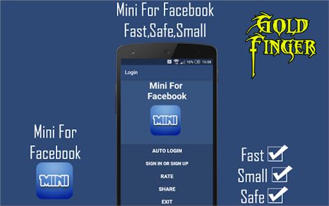 Mini For Facebook - Mini FB image