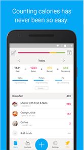 Contador de calorias & imagen Diet Tracker