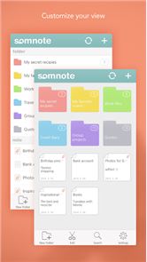 SomNote - Beautiful note app image