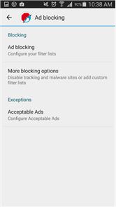 Adblock Browser for Android image