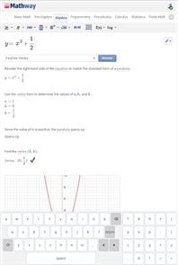 Mathway - imagen Matemáticas Problemas y soluciones