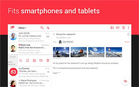 myMail—Free Email Application image