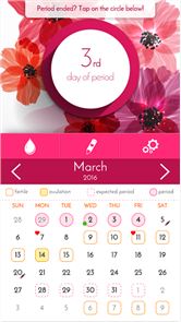 Period Calendar, Cycle Tracker image