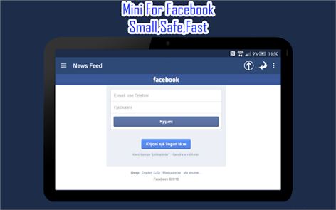 Mini For Facebook - Mini FB image