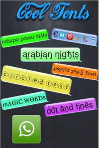 Cool Fonts for Whatsapp & SMS image