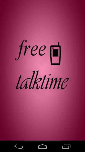 Free Talktime image