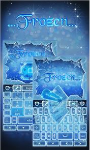 Frozen GO Keyboard Theme image