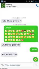 fácil SMS - Mensaje imagen emoji