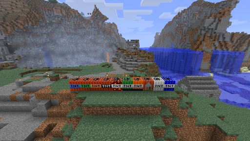 Too much TNT mod mcpe image