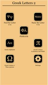 Greek Letters and Alphabet image