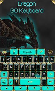 Dragon GO Keyboard Theme image