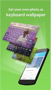GO Keyboard - Emoji, Wallpaper image
