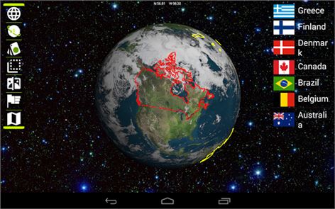 Earth 3D image