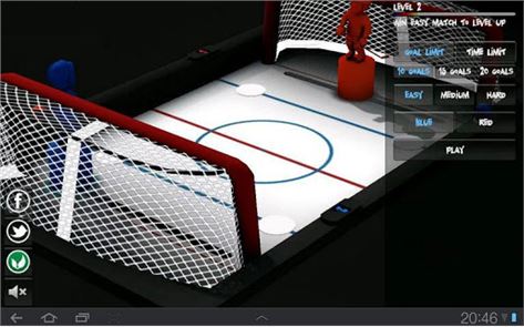Air hockey HD image