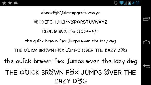Fonts for FlipFont 50 Written image