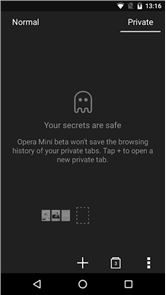 Opera Mini browser beta image