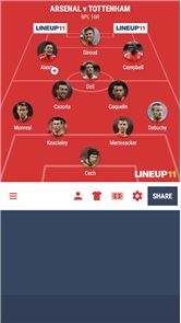 Lineup11 - Imagen de fútbol Line-up