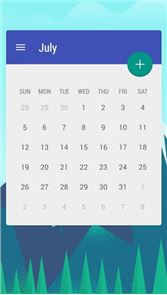 Calendar Widget: Month image