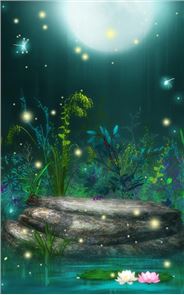 Fireflies Live Wallpaper image