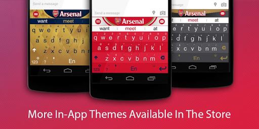 Official Arsenal FC Keyboard image