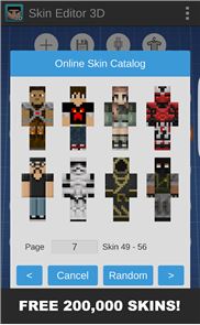 Skin Editor 3D for Minecraft image