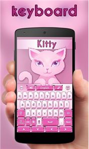 la imagen del teclado del gatito