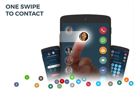 Contacts Phone Dialer: drupe image