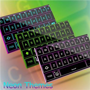 Emoji Smart Neon keyboard image