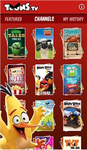 ToonsTV: Angry Birds video app image