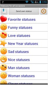 Statuses for all occasions image