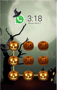 La imagen de Halloween Tema AppLock