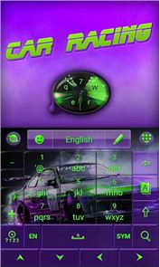 Car Racing GO Keyboard Theme image