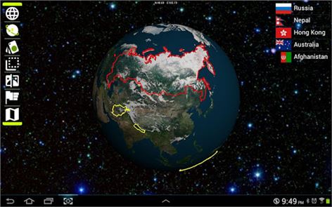 Earth 3D image
