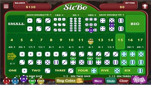 Casino juego de dados: imagen SicBo