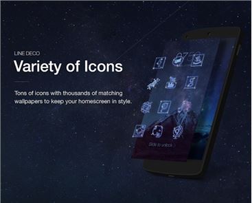 Wallpapers, Icons - LINE DECO image